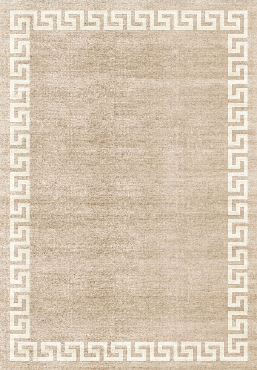 Toucan - 5' X 7' Washable Non - Slip Area Rug - Beige by HouseOfZazla