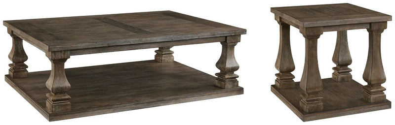 Johnelle - Rectangular Cocktail Table - Gray by Unique Piece Furniture