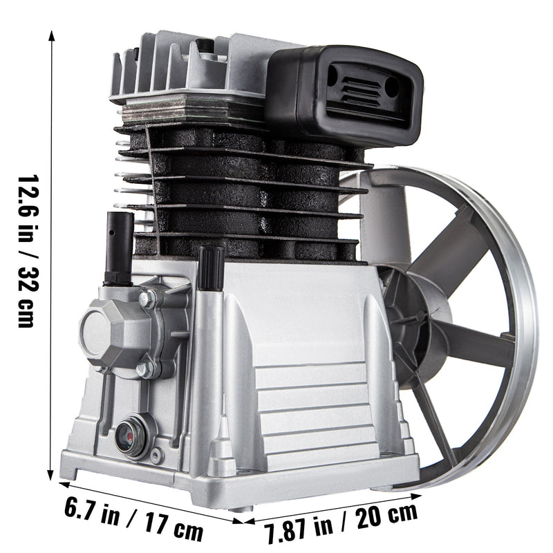 Air Compressor Pump, 3HP 11CFM, Industrial Twin Cylinder by HouseOfZazla
