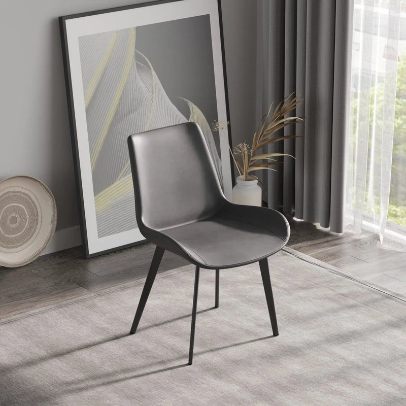 Modern Dining Chair Living Room Metal Leg Dining Chair (Set of 2) by Unique Piece Furniture
