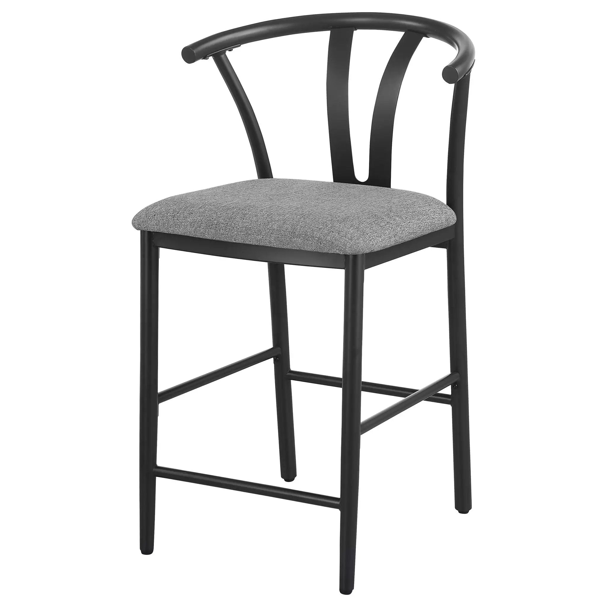 Tazman - Counter Height Dining Side Chair (Set of 2) - Gray by HouseOfZazla