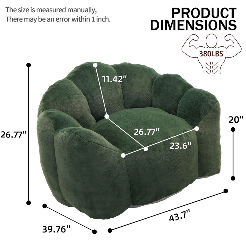 Lotus Style Compression Sofa With Pull Ring by HouseOfZazla