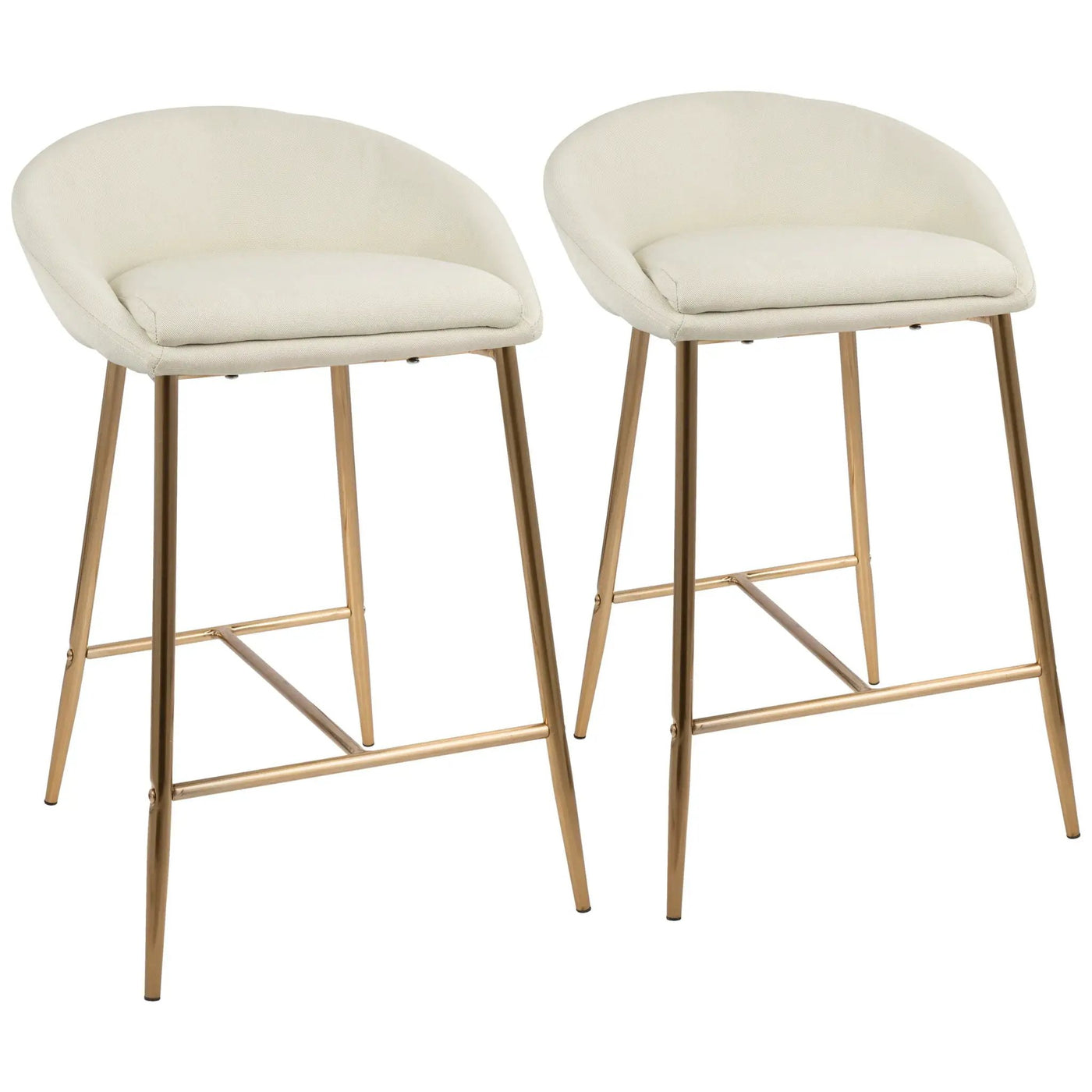 Matisse - Glam Counter Stool (Set of 2) by HouseOfZazla