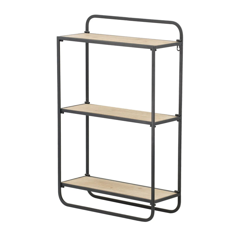 Wall Shelf - Black Brown by HouseOfZazla
