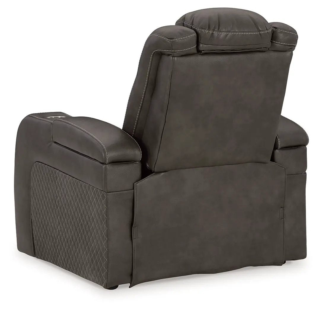 Fyne-dyme - Power Recliner/Adj Headrest by Unique Piece Furniture