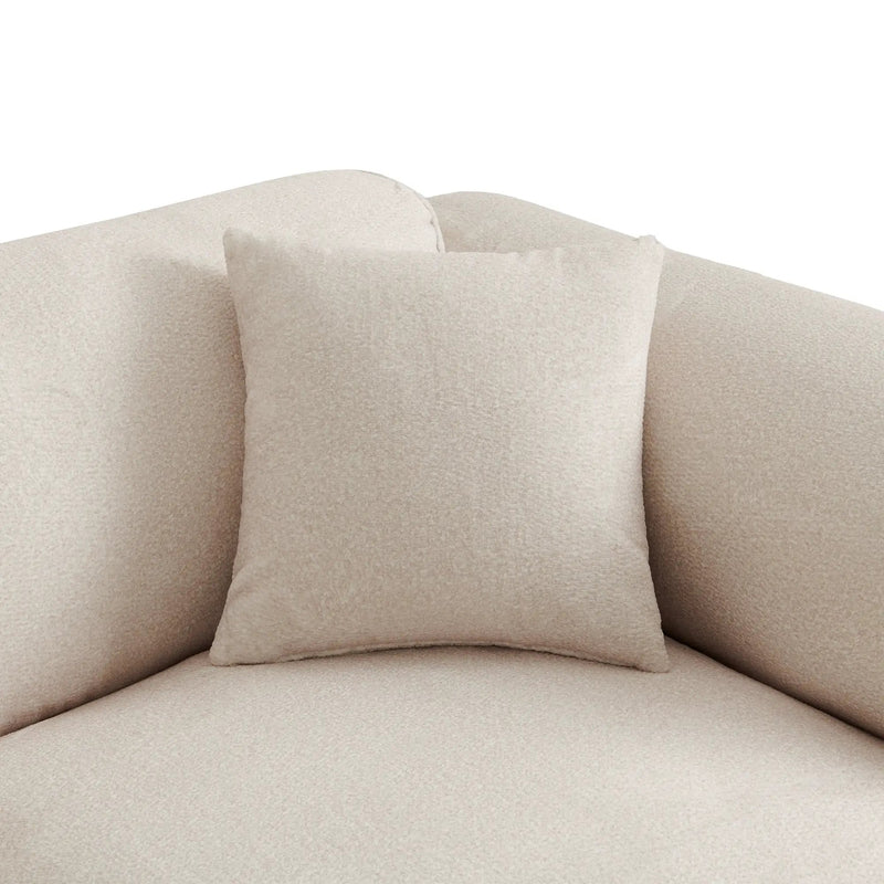 U_Style Luxury Living Room Double-Needle Cut Velvet Sofa by HouseOfZazla