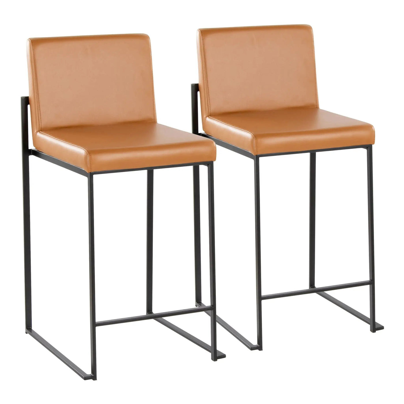 Fuji - Contemporary High Back Barstool Elegant Design by HouseOfZazla