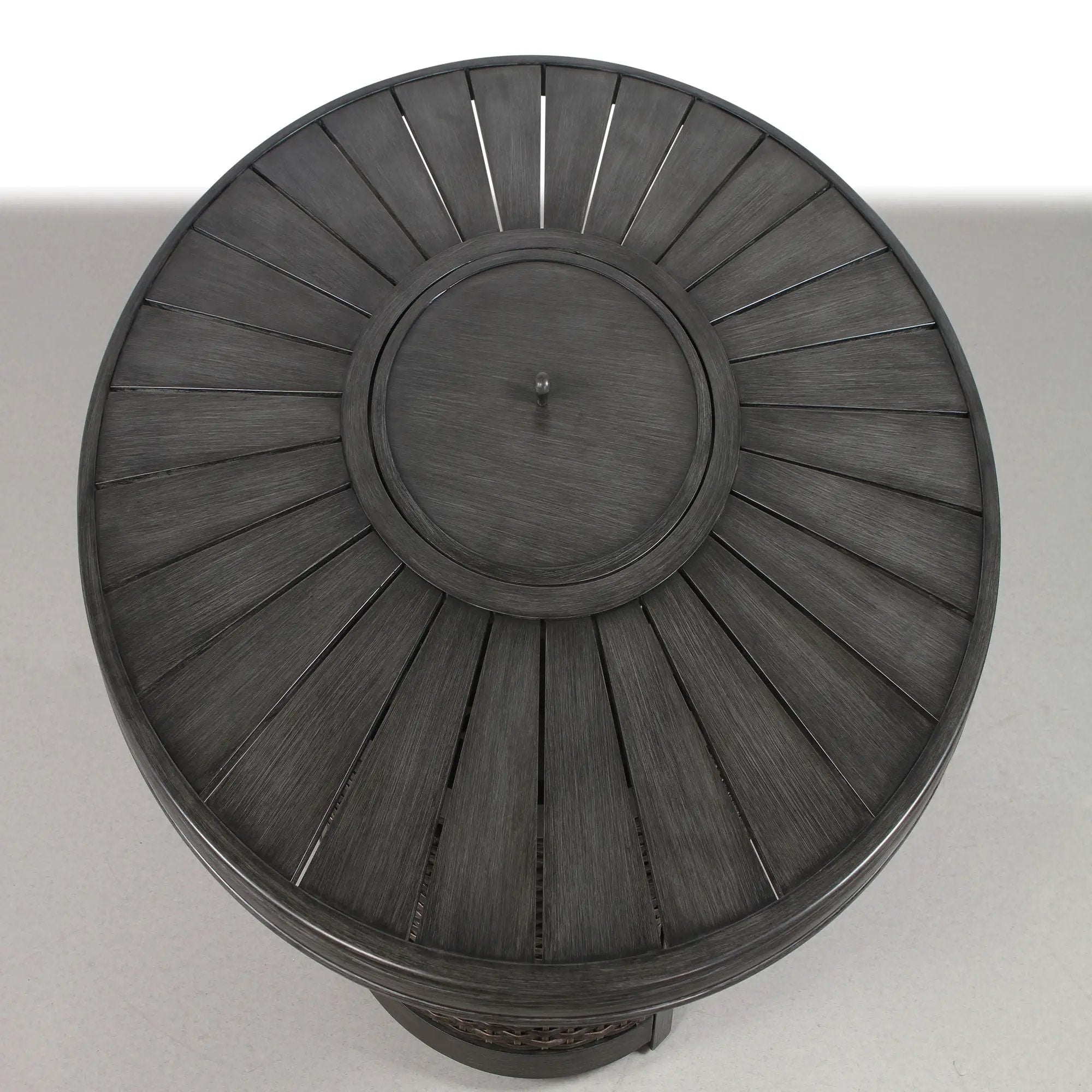 Propane Outdoor Fire Pit Table - Gray by Unique Piece Furniture