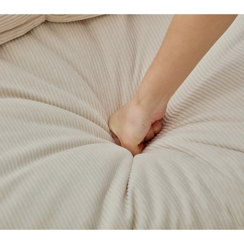 Modular Sofa with Neck and Lumbar Pillows - 2 Seats by HouseOfZazla