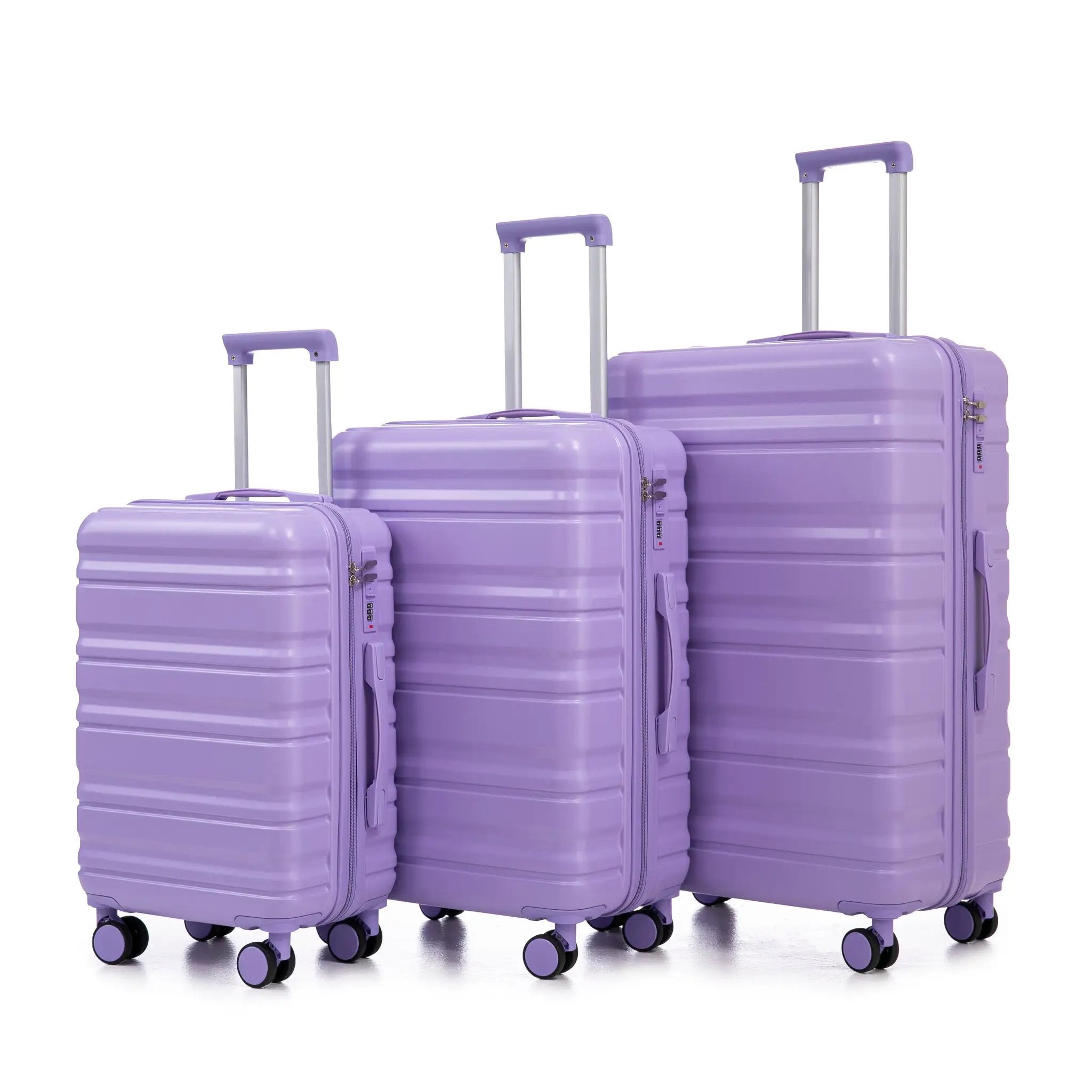 HIFINE TOURIST 20"/24"/28" 3 Pcs ABS Spinner Wheel Luggage Set by HouseOfZazla
