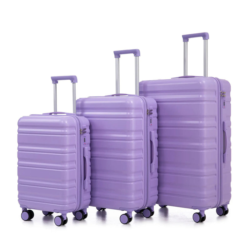 HIFINE TOURIST 20"/24"/28" 3 Pcs ABS Spinner Wheel Luggage Set by HouseOfZazla