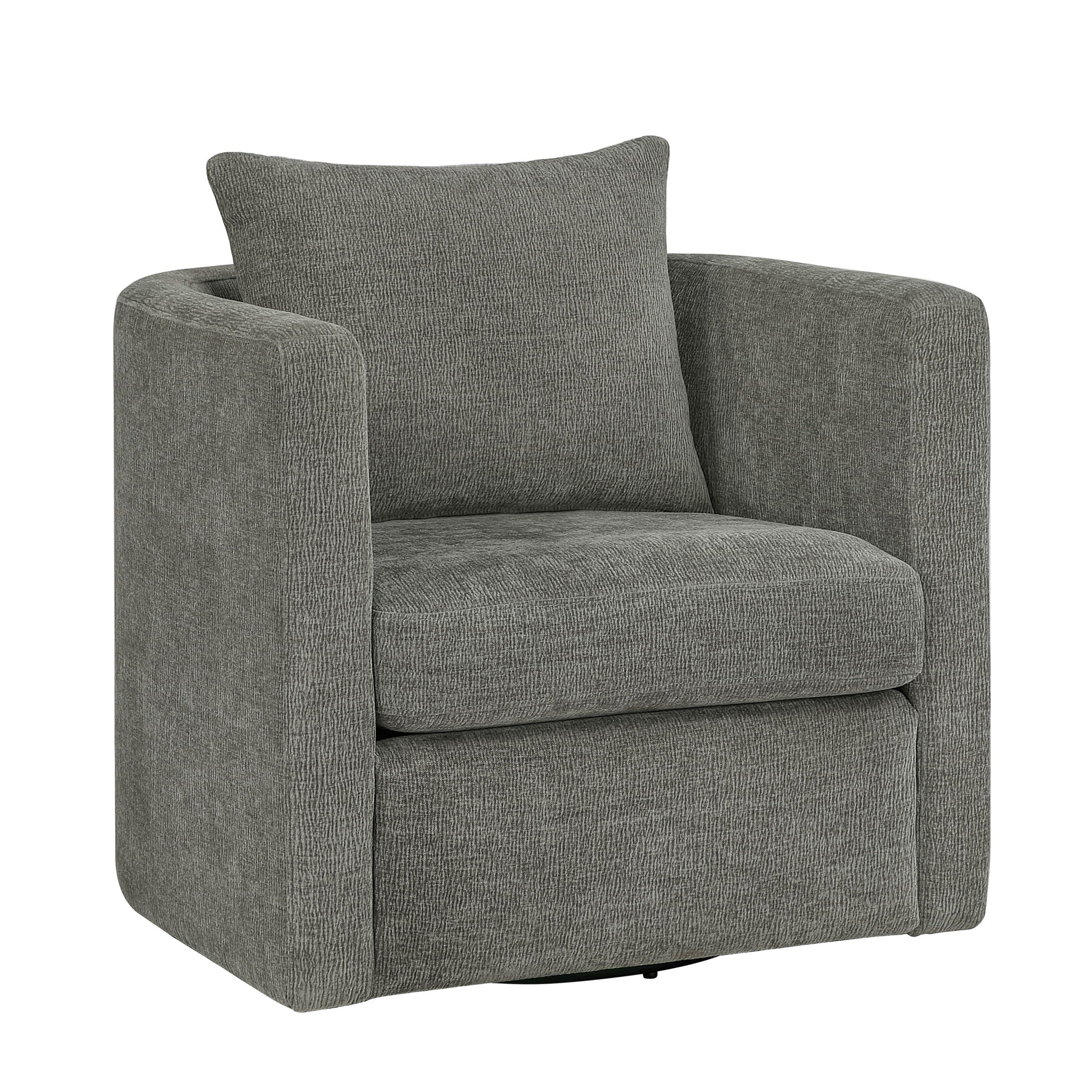 Sutton - Swivel Barrel Chair by HouseOfZazla