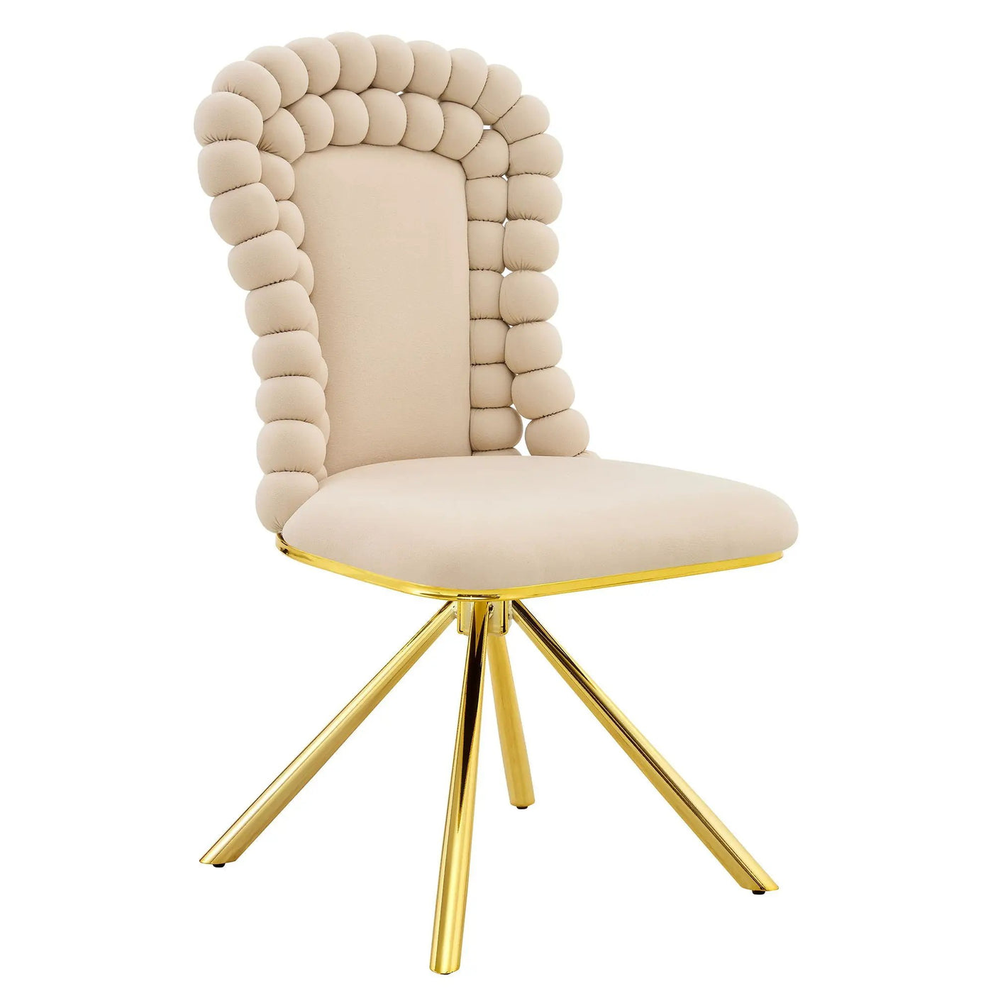 Puffy Bubble, Ball Chain Chair For Dining Room & Kitchen (Set of 2) by Unique Piece Furniture