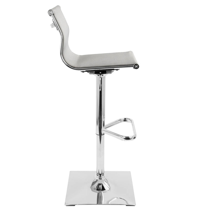 Mirage - Contemporary Adjustable Barstool With Swivel by HouseOfZazla