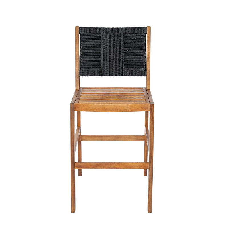 Outdoor Acacia Wood Bar Stools (Set of 2) by HouseOfZazla
