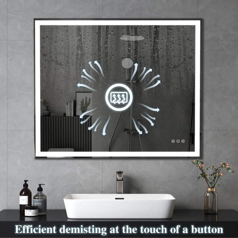 30x36 Inch LED Bathroom Vanity Mirror by HouseOfZazla