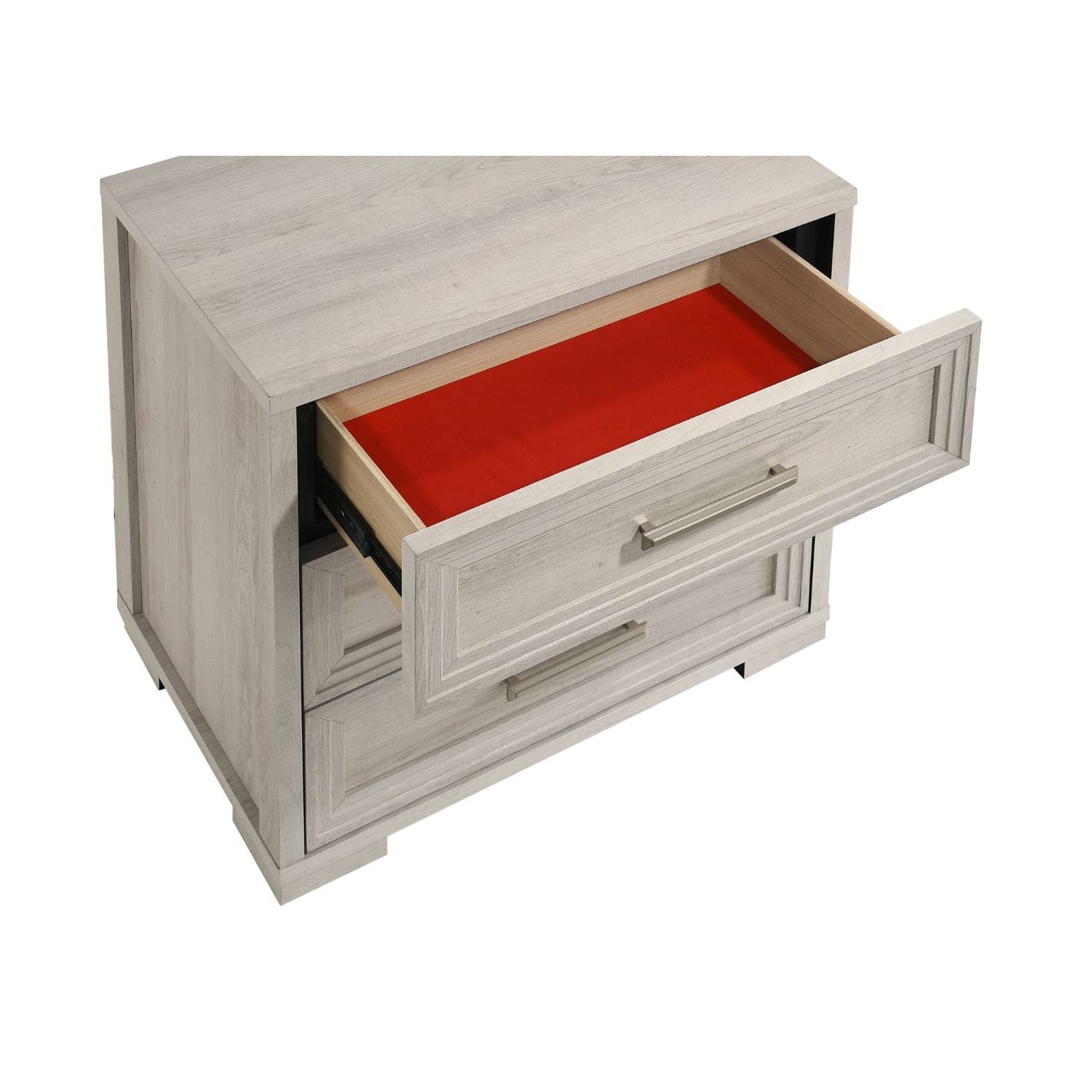 Colorado - Bedroom Set With Upholstered LED Headboard by HouseOfZazla