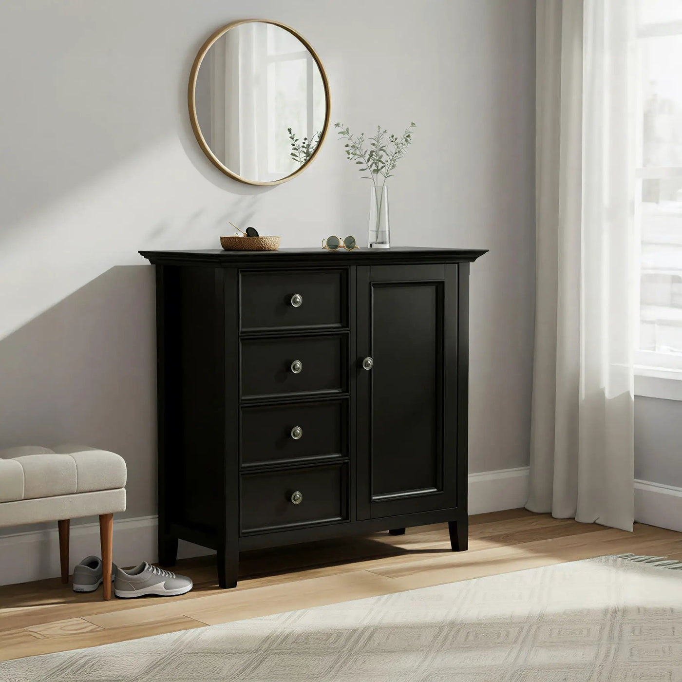 Amherst - Handcrafted Medium Storage Cabinet by Unique Piece Furniture