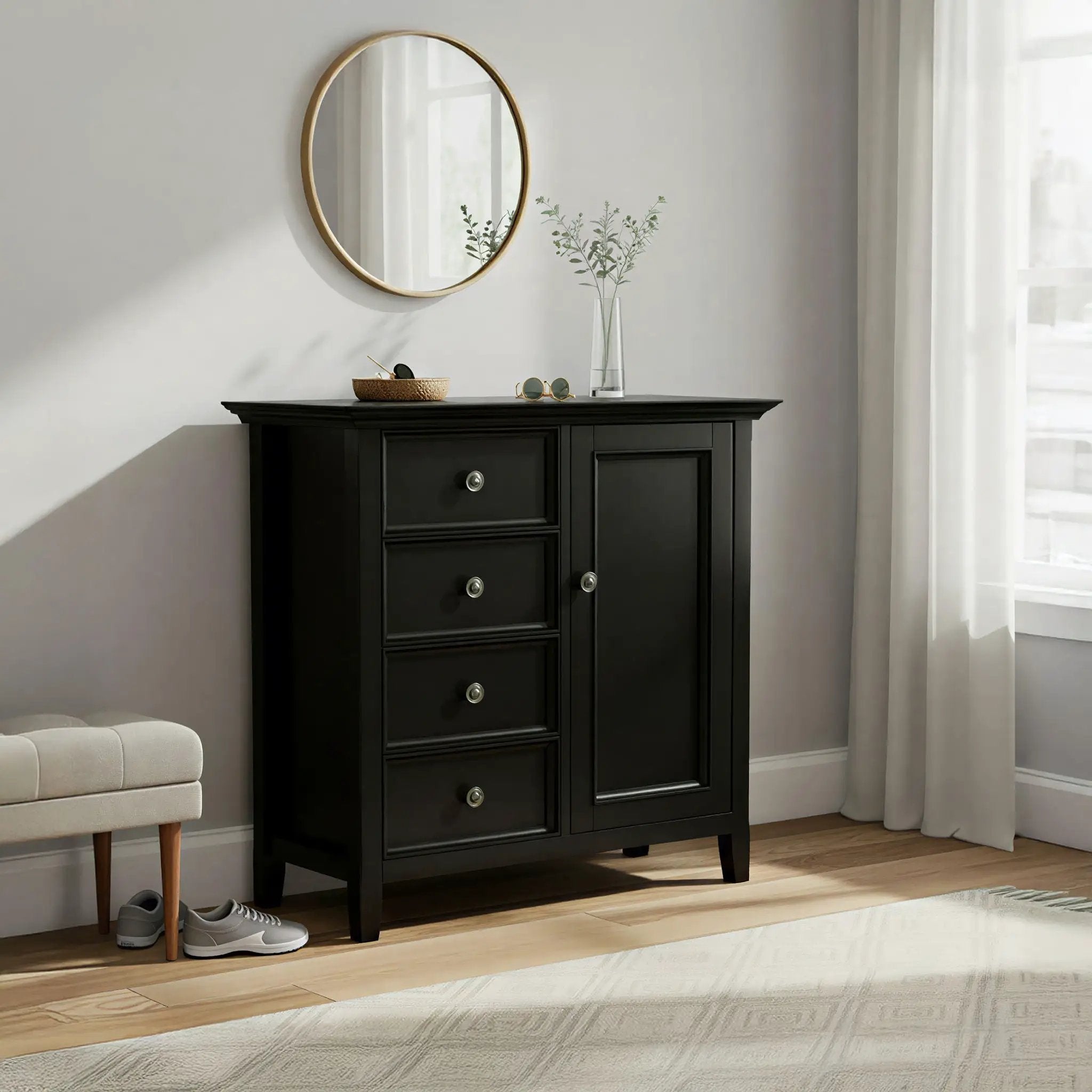 Amherst - Handcrafted Medium Storage Cabinet by Unique Piece Furniture