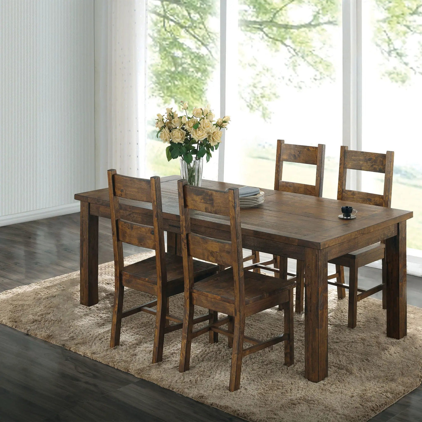 Mina - Dining Table Set With Chairs by HouseOfZazla