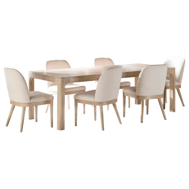 Solano 7-piece Extension Table Dining Set Weathered Mango by Unique Piece Furniture