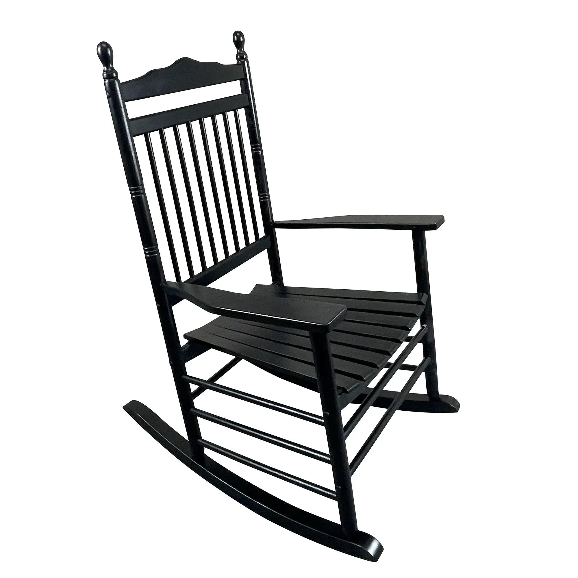 Balcony Porch Adult Rocking Chair - Wood by HouseOfZazla