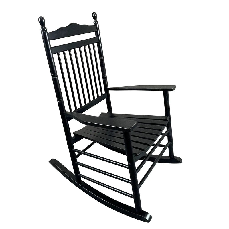 Balcony Porch Adult Rocking Chair - Wood by HouseOfZazla