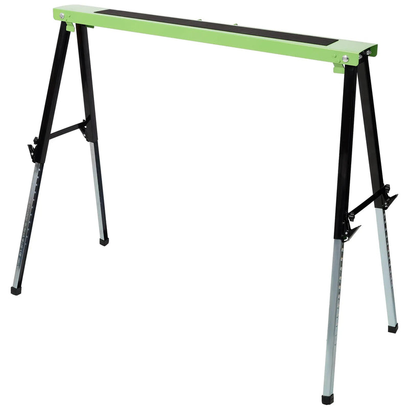2-Pack Adjustable Saw Horse, Folding Portable Work Horse by HouseOfZazla