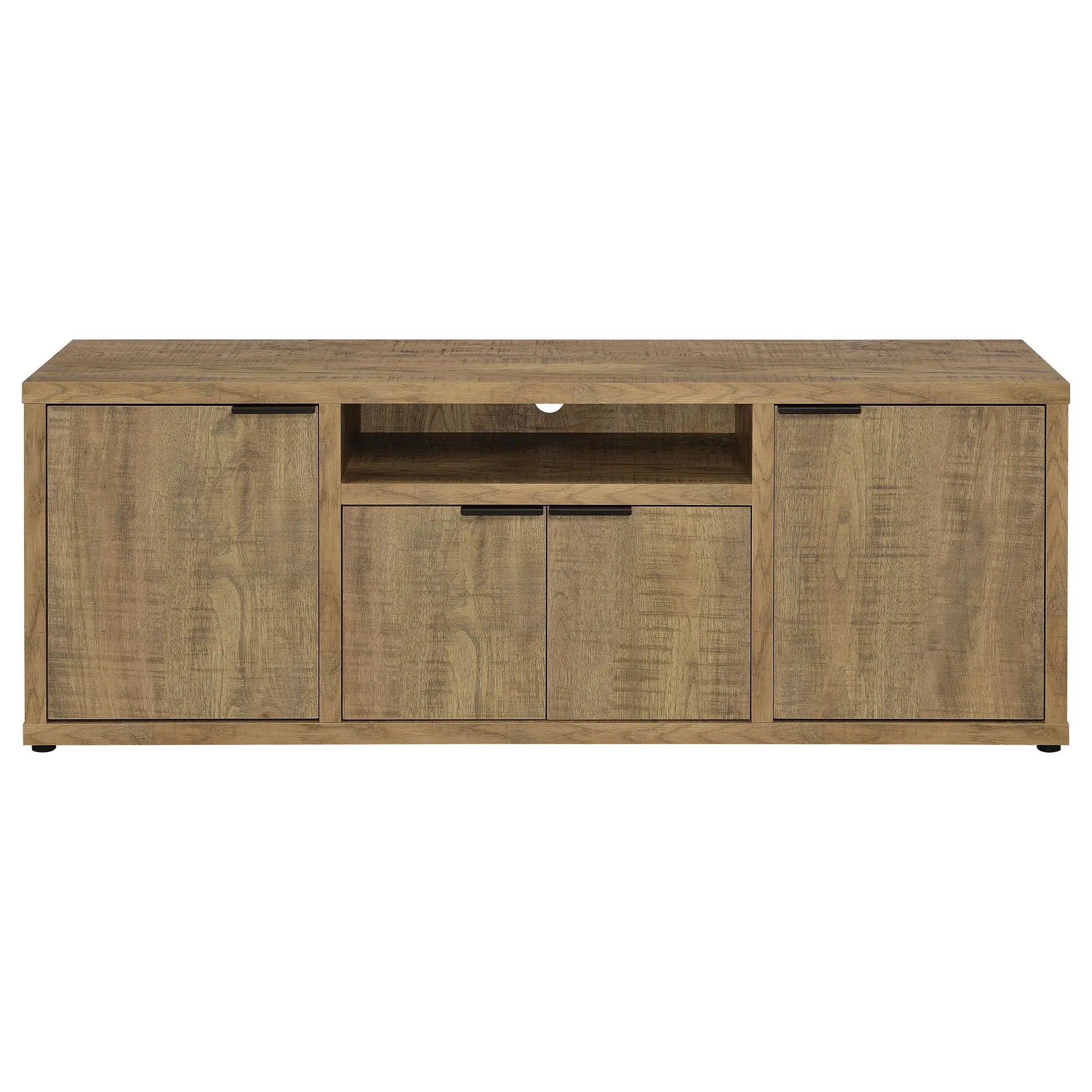Tabby 4-door Engineered Wood 60-inch TV Stand Mango by Unique Piece Furniture