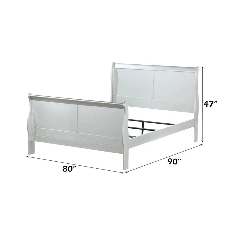 Louis Philippe III - Bed (FB 34"H) by Unique Piece Furniture