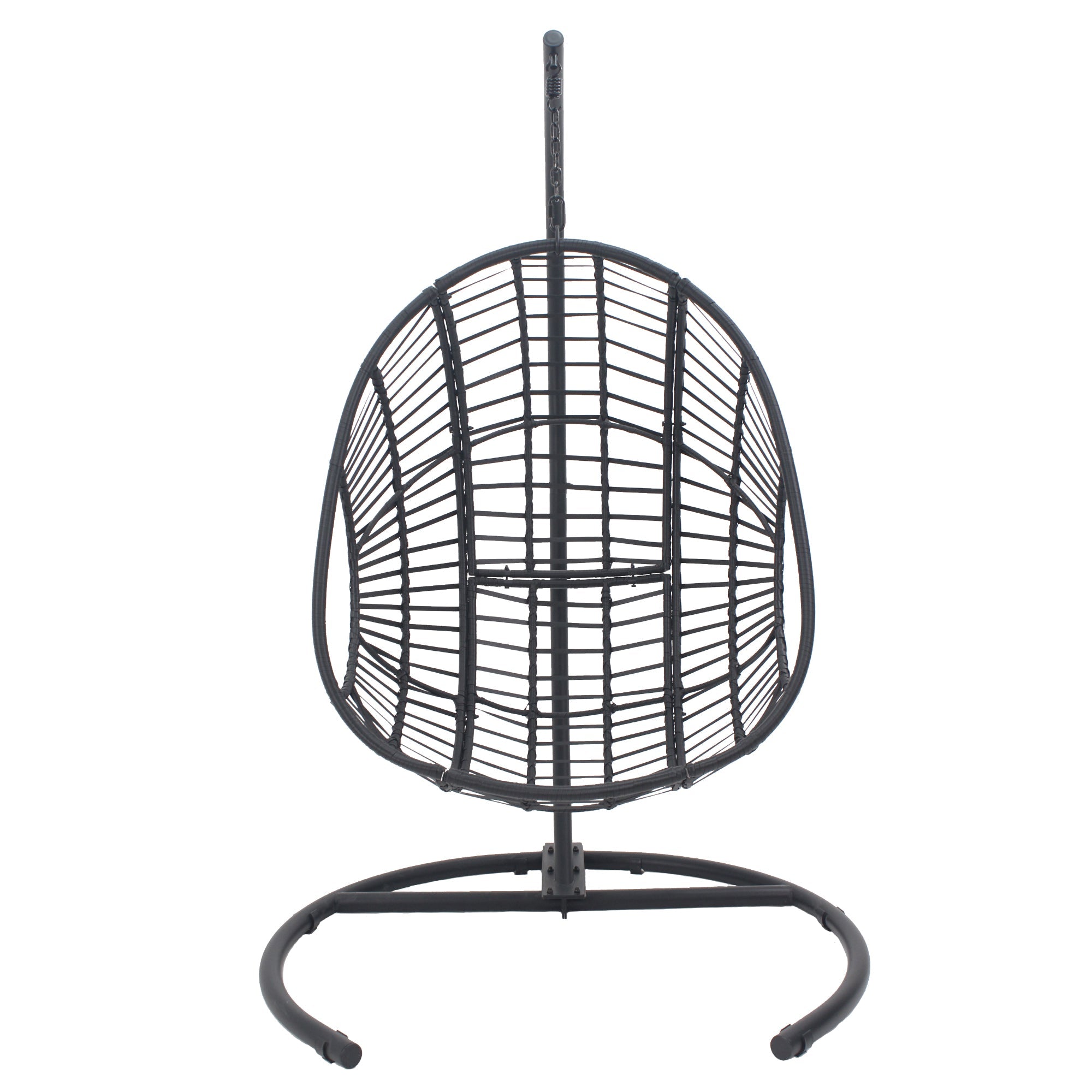 42 Extra Wide U-Base Hanging Egg Chair with Cushion by HouseOfZazla