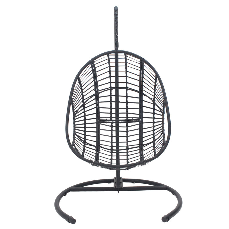 42 Extra Wide U-Base Hanging Egg Chair with Cushion by HouseOfZazla