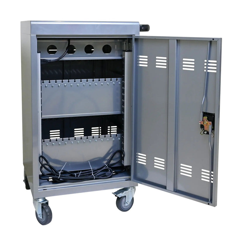Mobile Charging Cart For Tablets Laptops 35, Device Capacity Matt Metal by HouseOfZazla