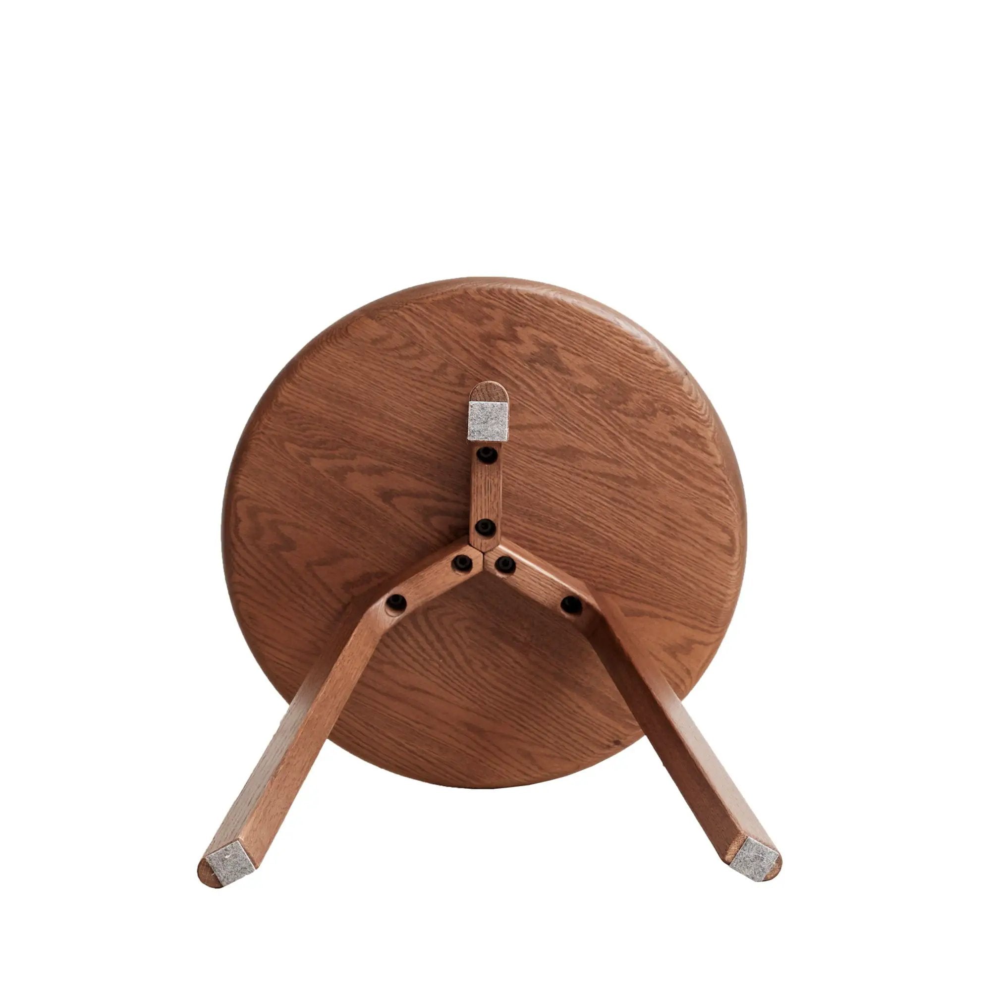Round Small End Table, Side Table For Bedroom & Balcony by HouseOfZazla
