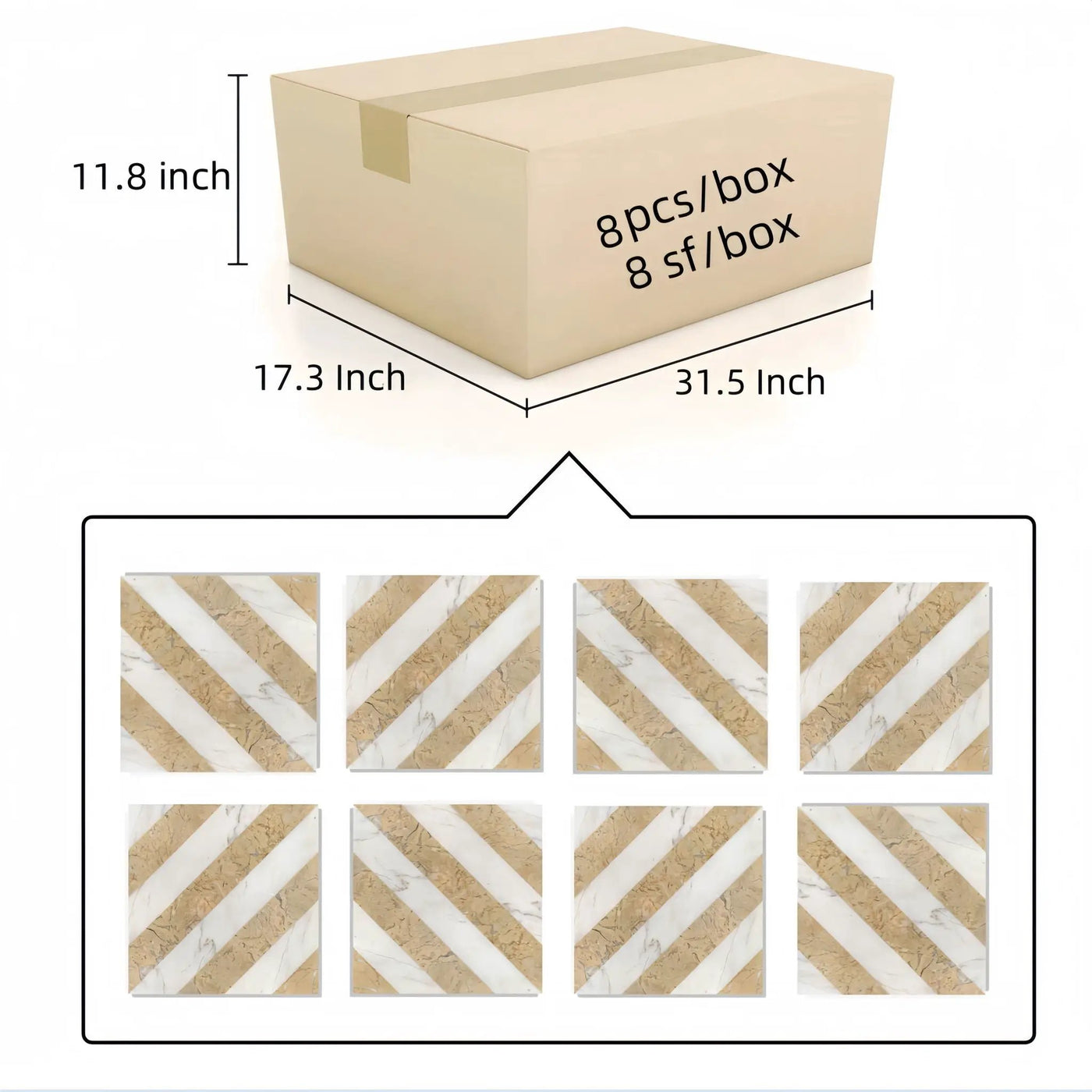 Marble Tile For Floor And Wall by HouseOfZazla