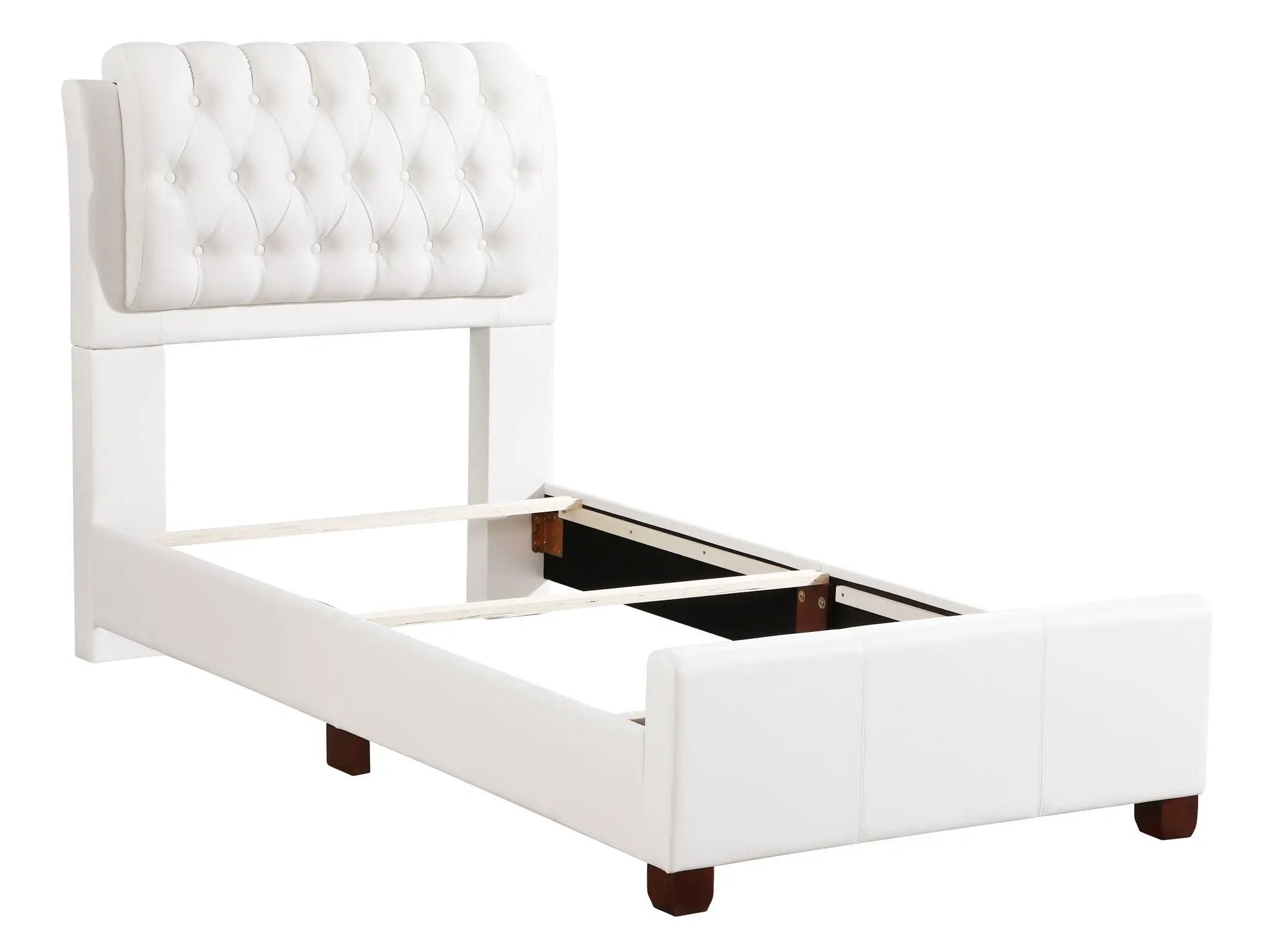 Tufted Upholstered Bed by Unique Piece Furniture
