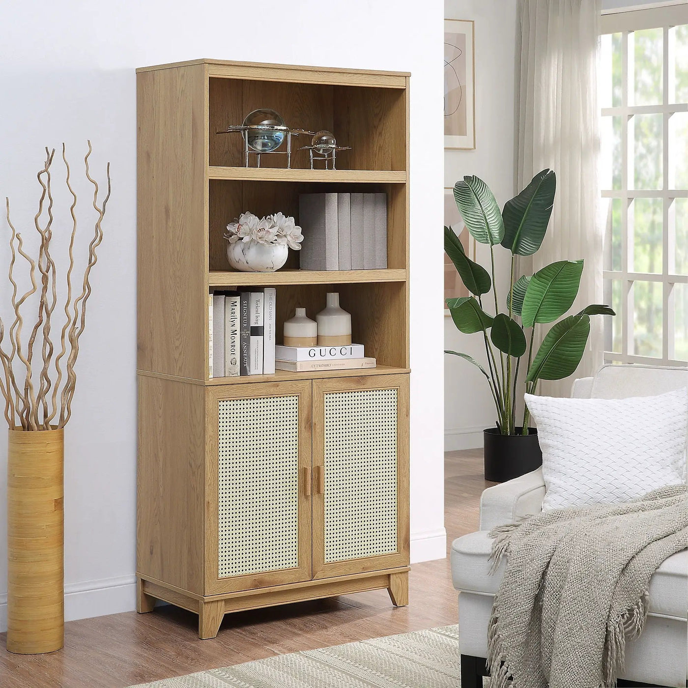 Sheridan - Bookcase Cabinet by HouseOfZazla