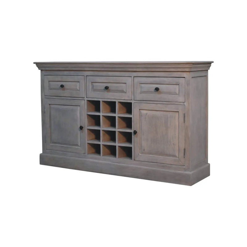 Wine Storage Unit - Gray Ash by HouseOfZazla