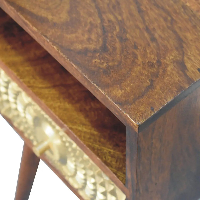 Eden - Mini Nightstand - Chestnut by Unique Piece Furniture