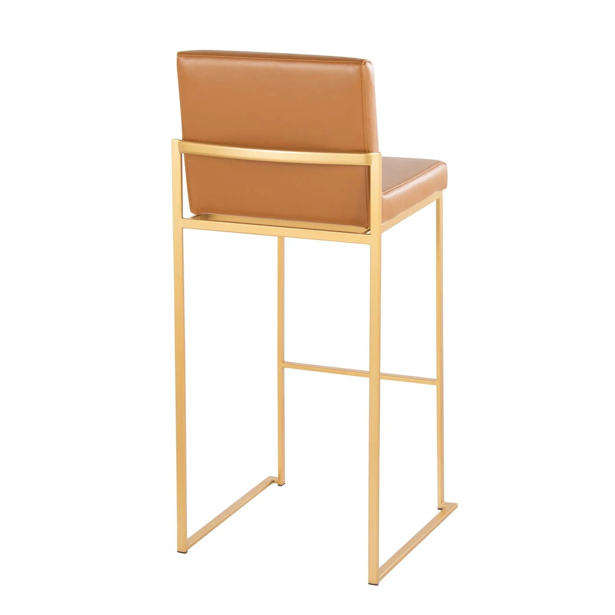 Fuji - Contemporary Design High Back Barstool by HouseOfZazla