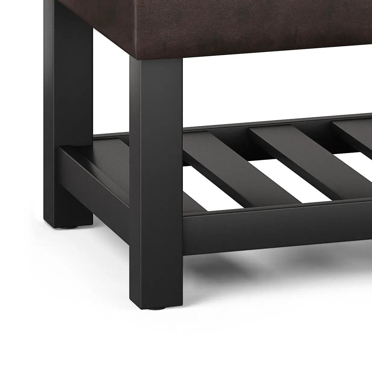 Cosmopolitan - Storage Ottoman Bench With Open Bottom by Unique Piece Furniture