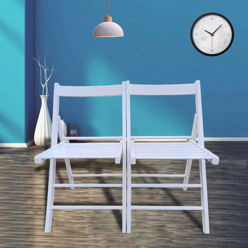 Folding Chair, Foldable Style (Set of 2) by HouseOfZazla