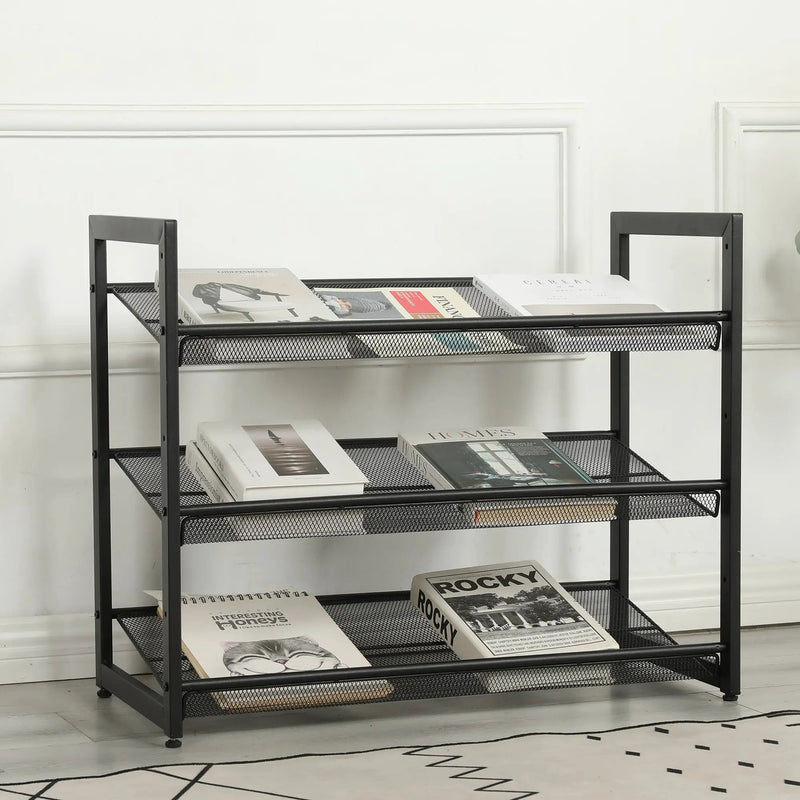 3-Tier Adjustable Shoe Rack by HouseOfZazla