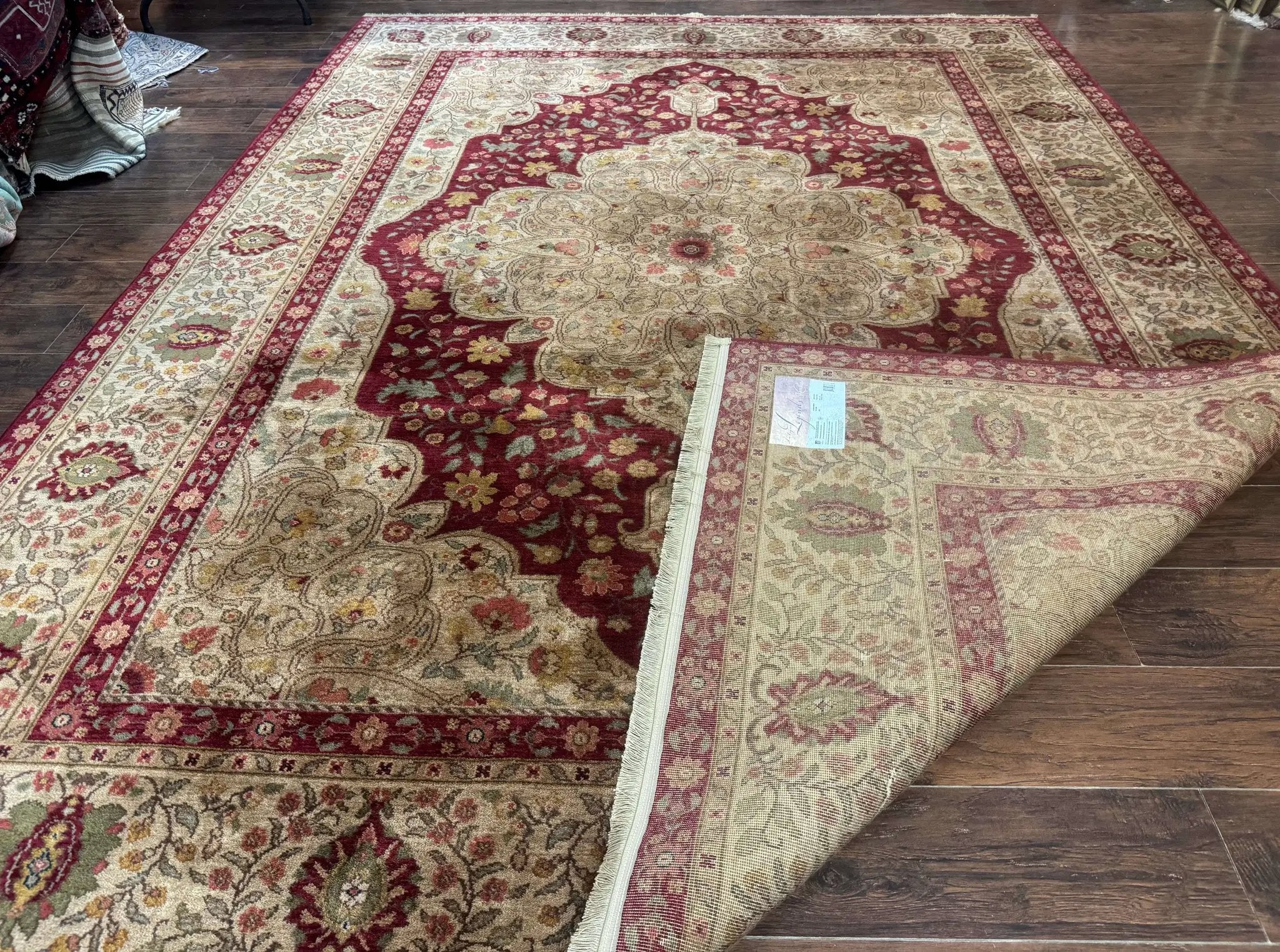Karastan Rug 8.8 x 12, Antique Legends Royal Tabriz, Wool Pile, Vintage, Rare by Jewel Rugs