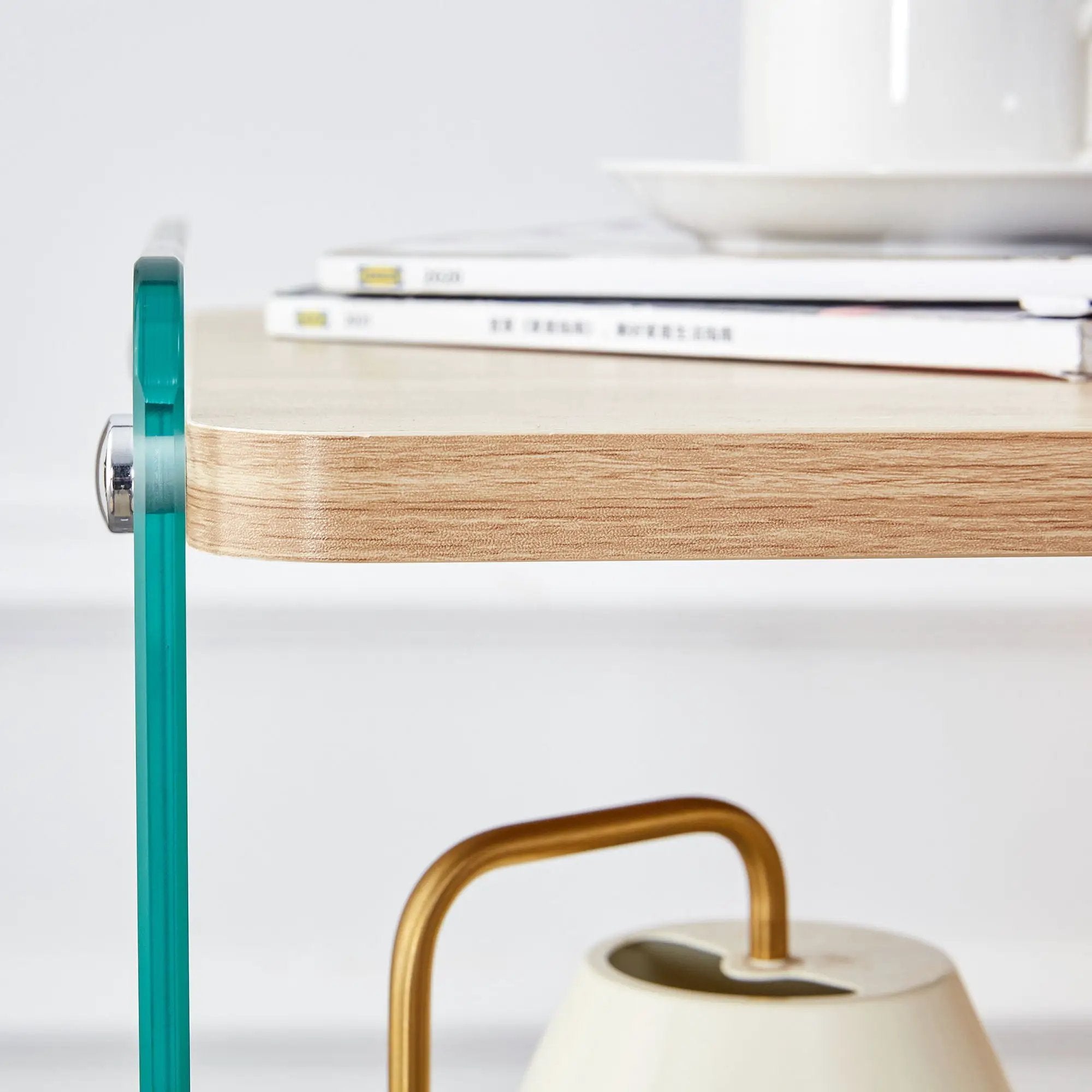 Modern 3 Layer Bedside Cabinet With Storage Function by HouseOfZazla