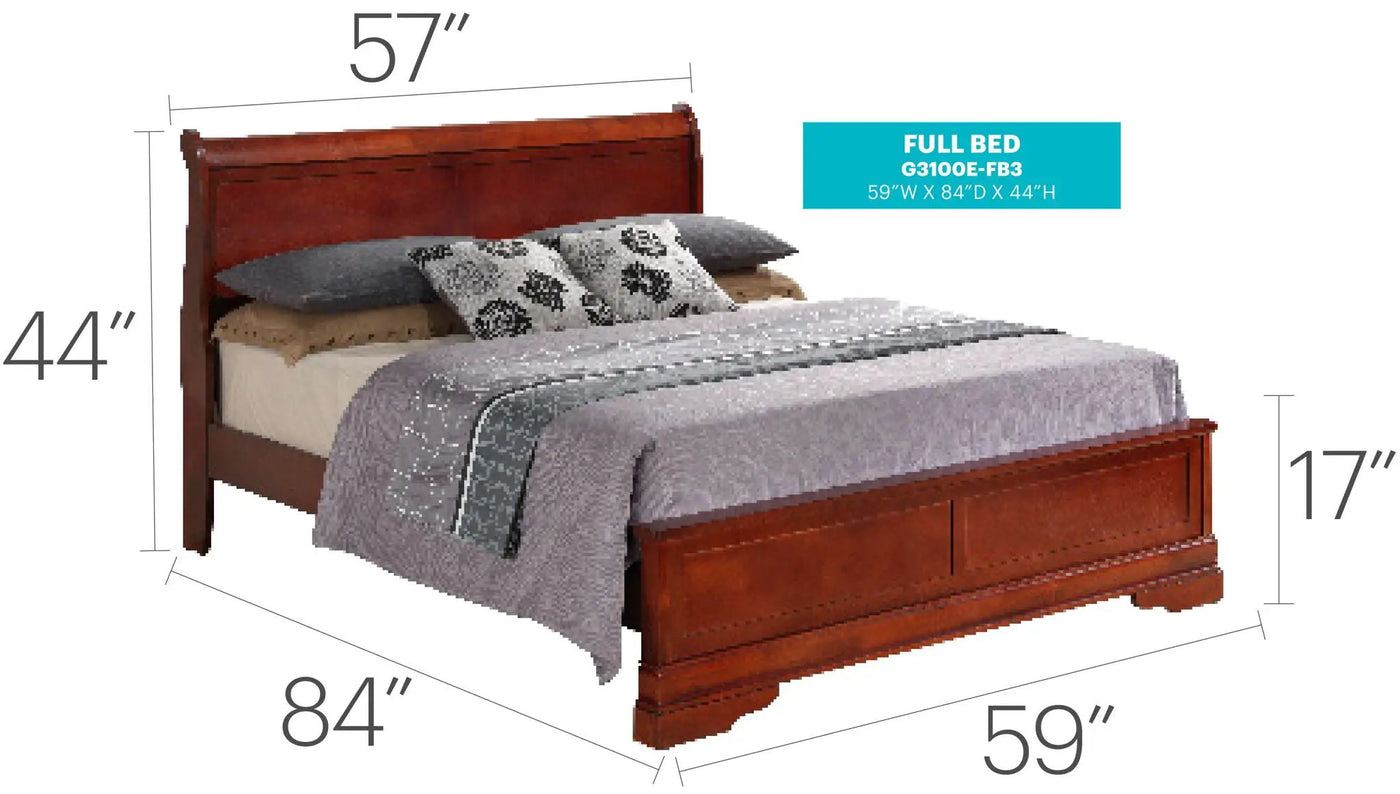 Sleigh Bed With Low Footboard by HouseOfZazla