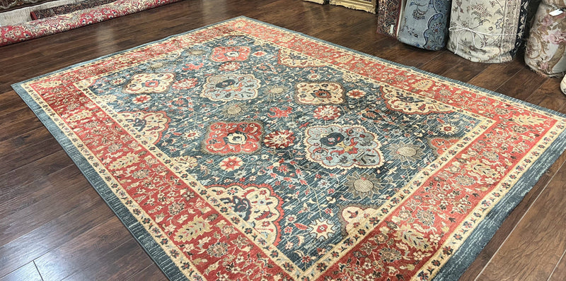 Safavieh Rug 8x11, Mahal Persian Carpet, Navy Red by Jewel Rugs