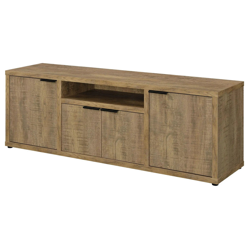 Tabby 4-door Engineered Wood 60-inch TV Stand Mango by Unique Piece Furniture