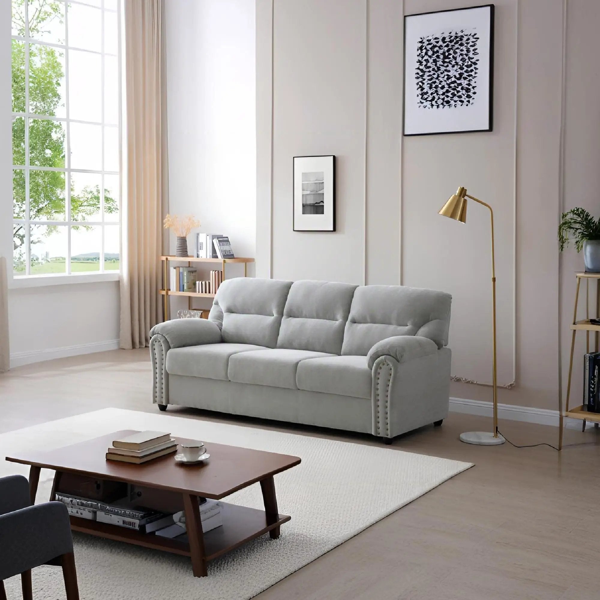 Hamilton - Sofa With Nailhead Trim by Unique Piece Furniture