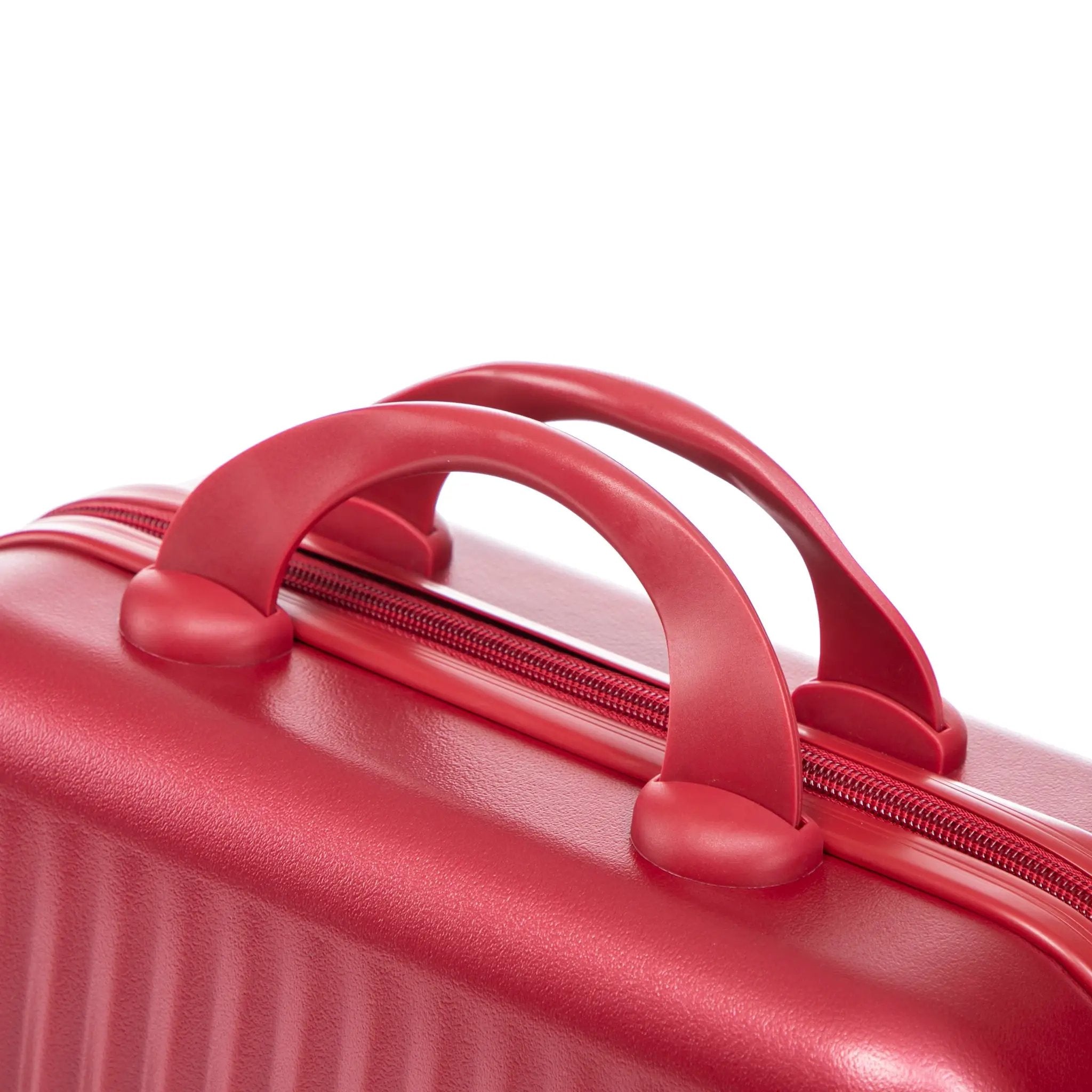 14'/20' 2 pcs ABS Spinner Wheel Luggage Set with Combination Lock and Front Opening Design by HouseOfZazla